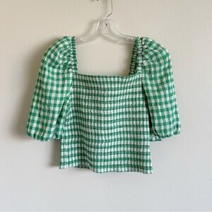 BB Dakota - Steve Madden Gingham Crop Top